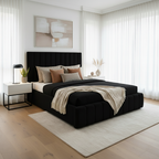 Lit Capitonné Moderne