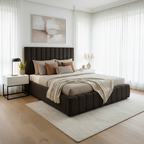 Lit Capitonné Moderne